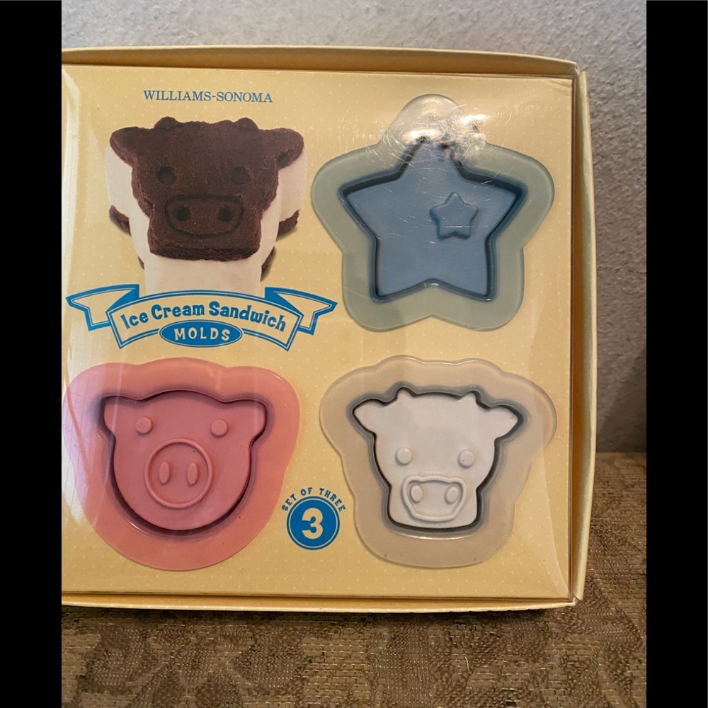 Williams Sonoma Ice Cream Sandwich Molds
